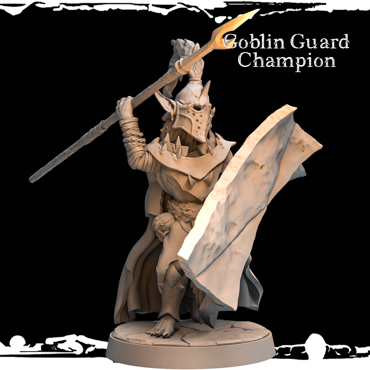 Goblin Guard Champion - Army of Darkness: Greenskins